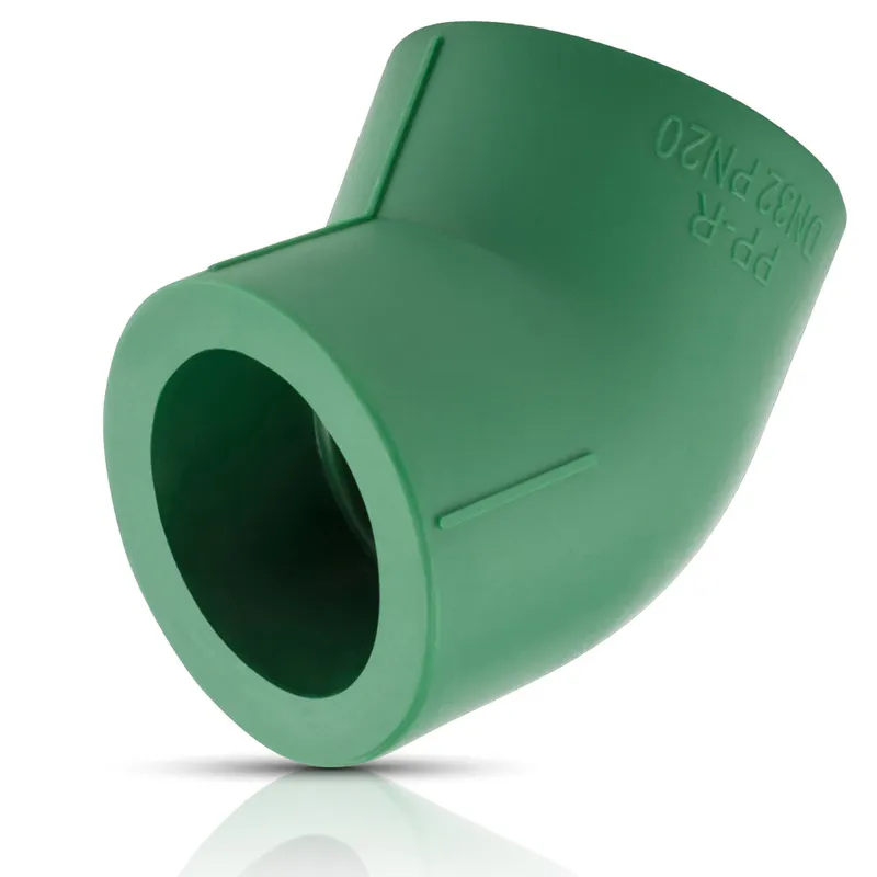 CODO PPR VERDE 20MM X 45 IUSA Tubflex